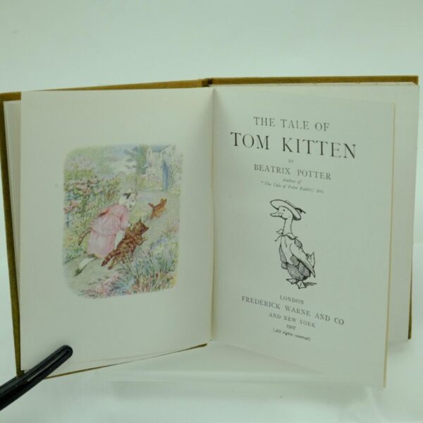 The Tale of Tom Kitten by Beatrix Potter vg