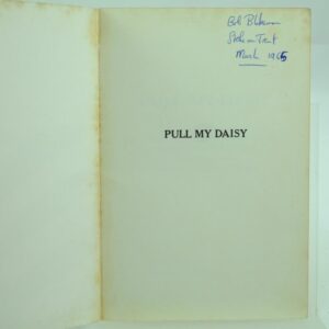 Pull My Daisy by Jack Kerouac