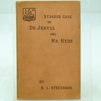 Strange Case of Dr Jekyll and Mr Hyde by R L Stevenson (