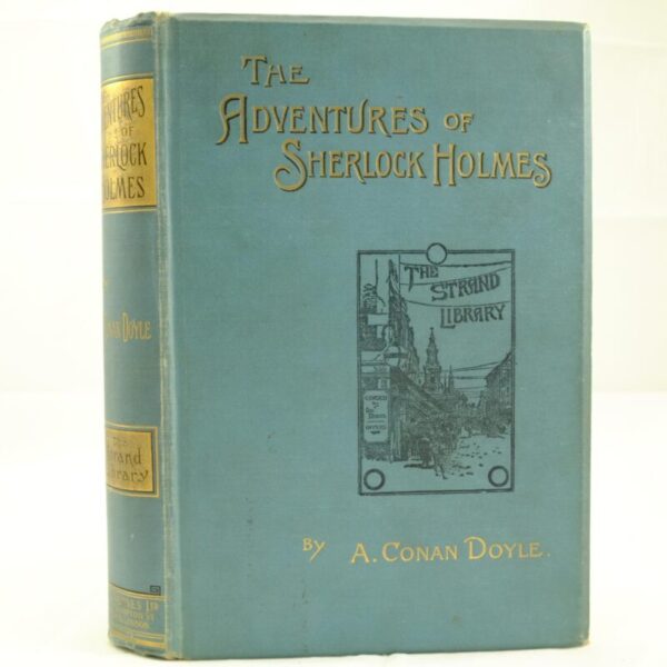 The Adventures of Sherlock Holmes by Arthur Conan Doyle 1st v g (