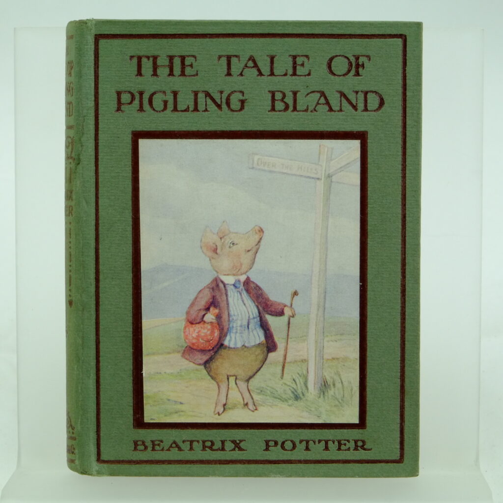 The Tale of Pigling Bland by Beatrix Potter with DJ 1913
