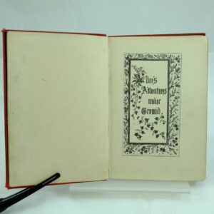 Alice's Adventures Underground Lewis Carroll