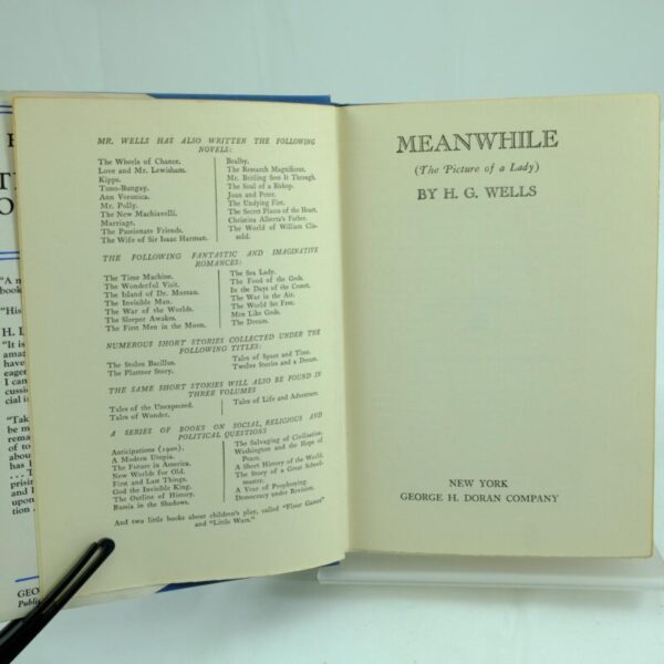 Meanwhile by H. G. Wells