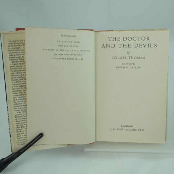 The Doctor and the Devils by Dylan Thomas DJ.