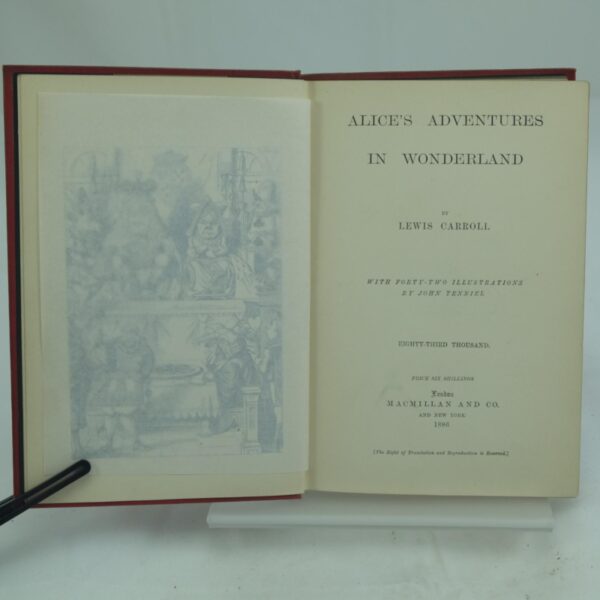 Alice Adventures in Wonderland Lewis Carroll 83rd (5)