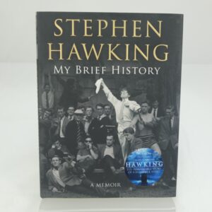 Stephen Hawking My Brief History signed