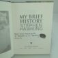 Stephen Hawking My Brief History signed