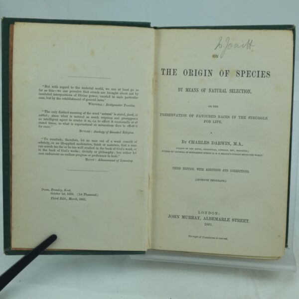 The Origin of Species by Charles DArwin