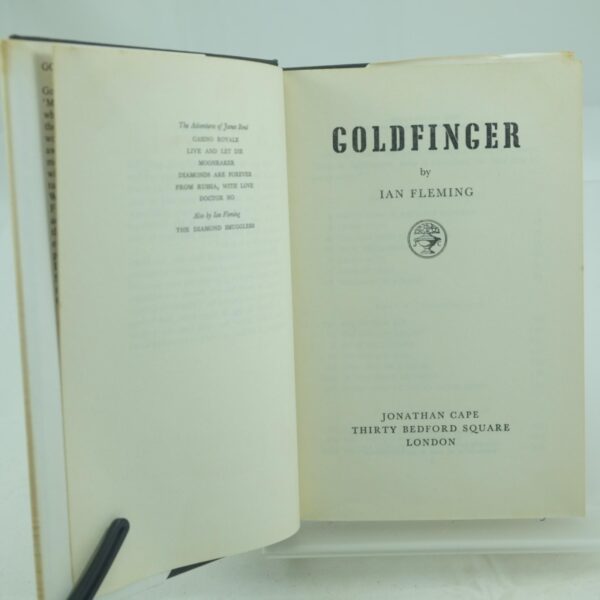 Goldfinger by Ian Fleming DJ tape