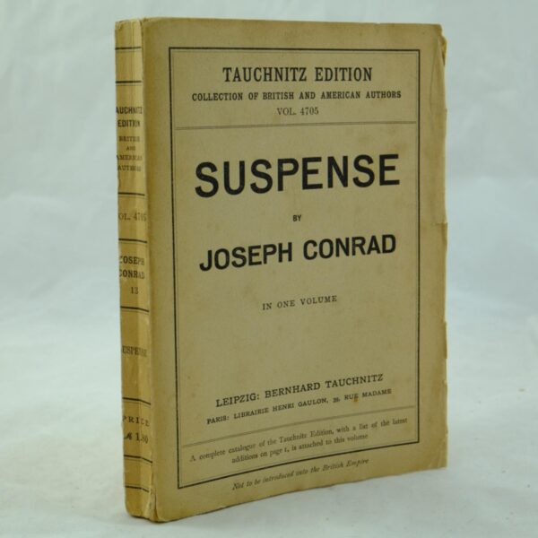 Suspense by joseph Conrad