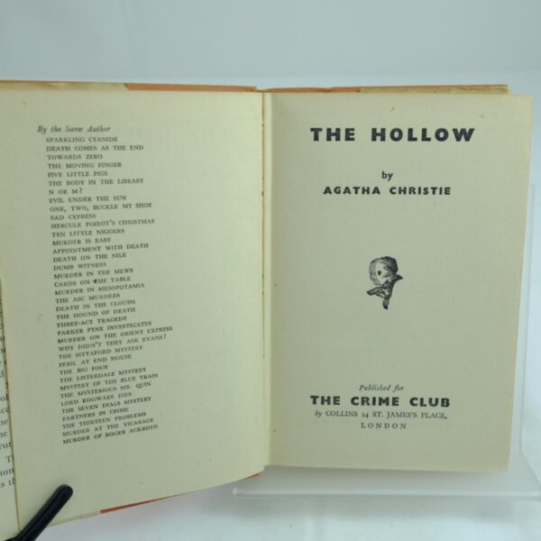 The Hollow by Agatha christie 1