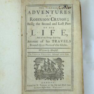 Daniel Defoe Robinson Crusoe 2 and The Farther Adventures. 2
