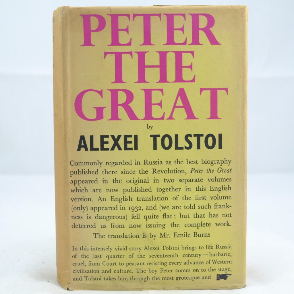 Peter the Great Alexei Tolstoi