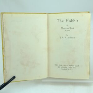 The Hobbit Book Club J R R Tolkien