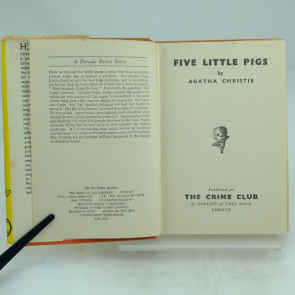 Five Little Pigs by Agatha Christie
