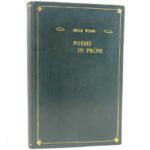 Poems in Prose Ltd ed by Oscar Wilde