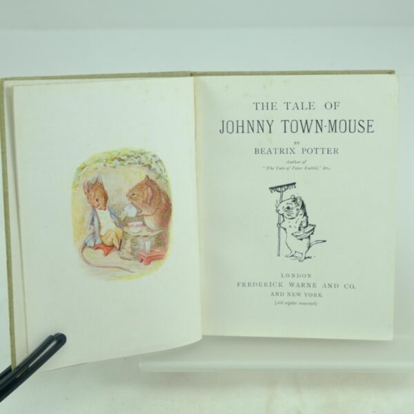 Beatrix Potter The Tale of Johnny-Town Mouse