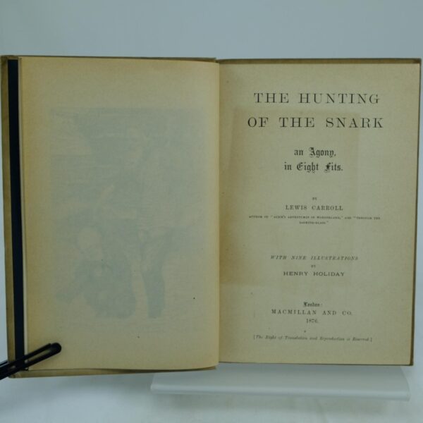 The Hunting of the Snark by Lewis Carroll VG