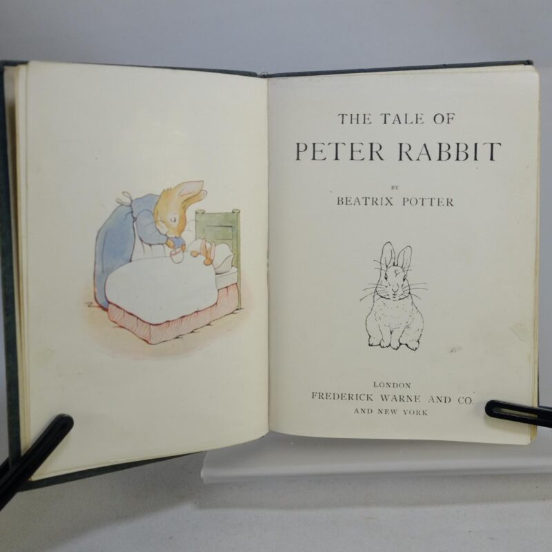 The Tale of Peter Rabbit by Beatrix Potter 1st commercial