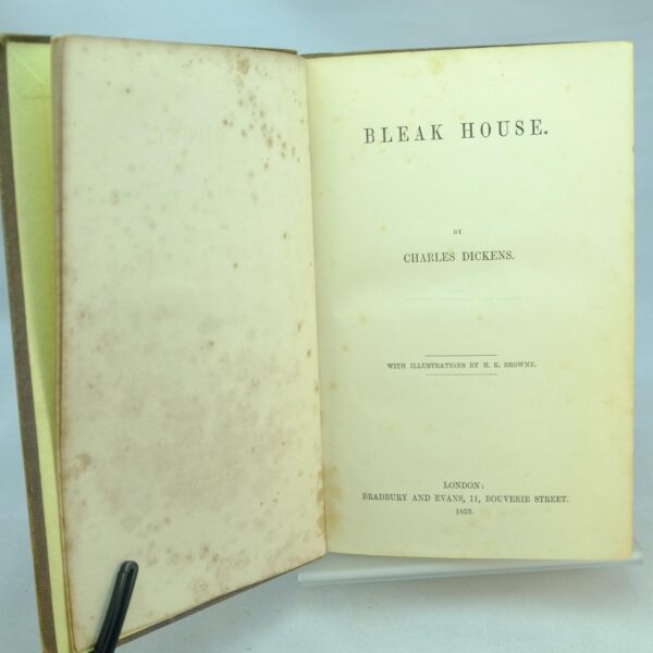 Bleak House by Charles Dickens 1st