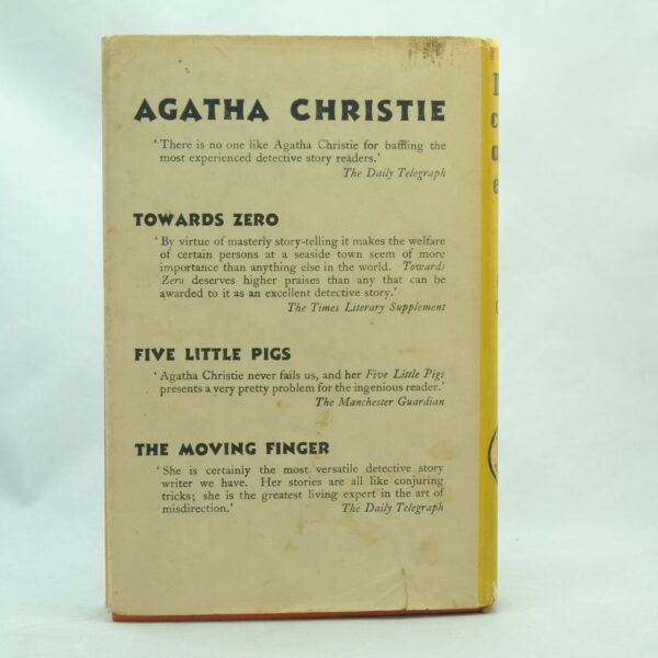 Agatha Christie Death Comes as the End 1st edition