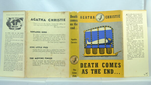 Agatha Christie Death Comes as the End 1st edition