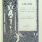 Oscar Wilde Salome 1st Limited edition