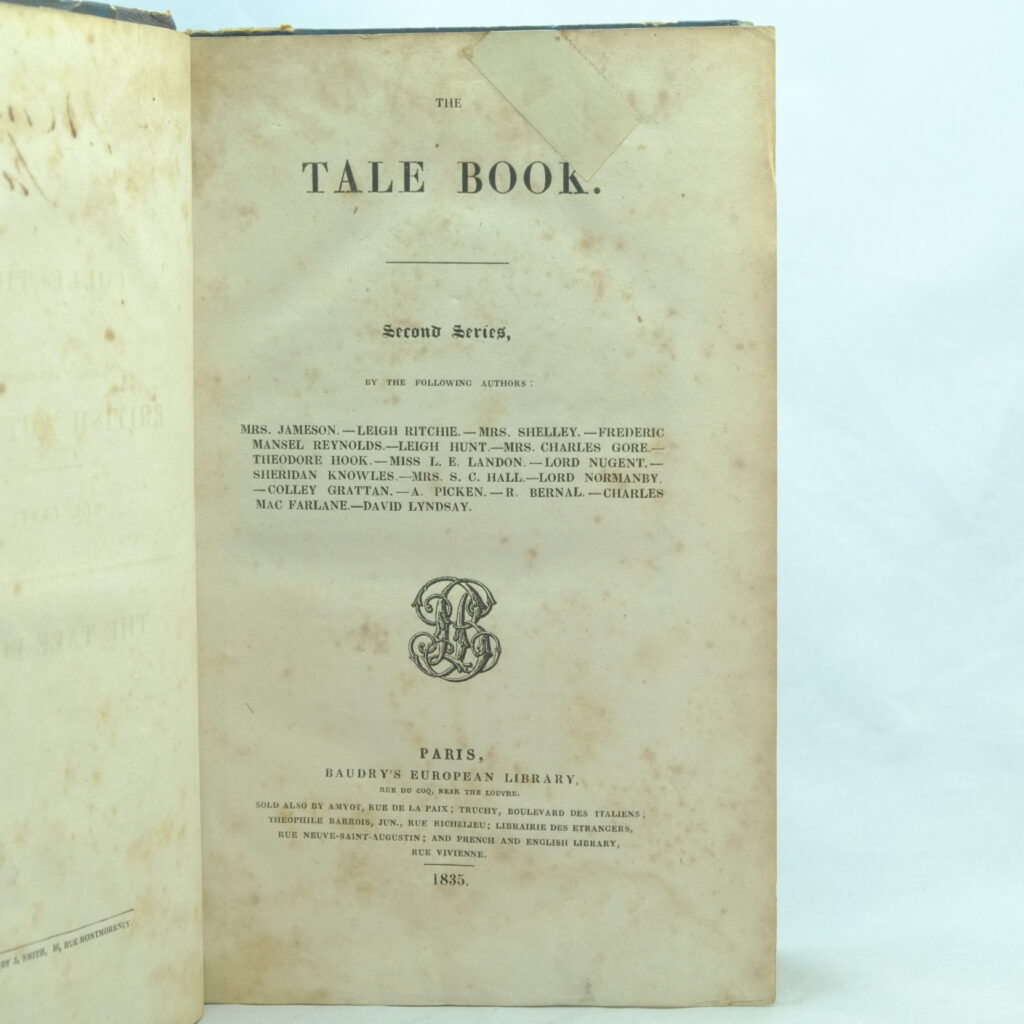Mary Shelley Tale Book - Transformation 1st edition