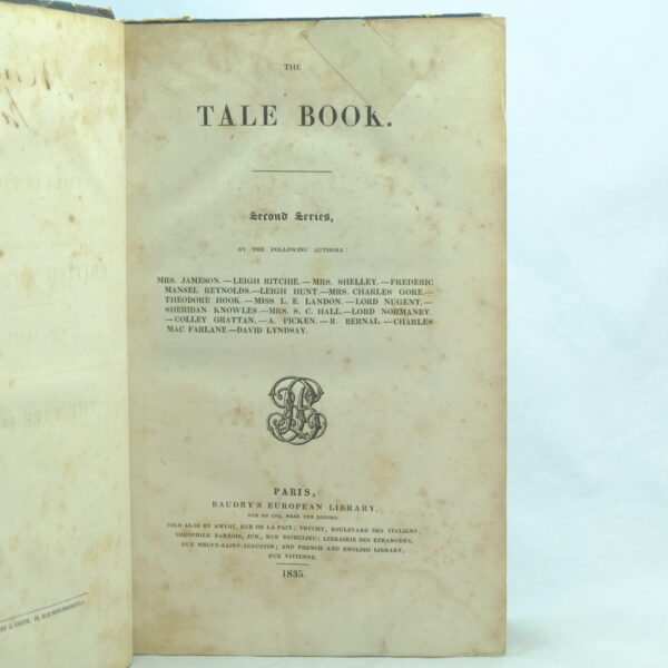 Mary Shelley Tale Book - Transformation 1st edition