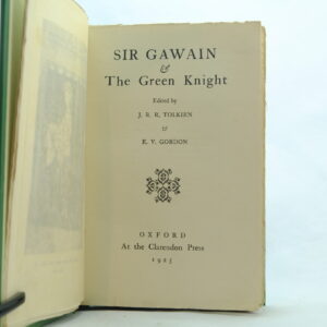 Sir Gawain & The Green Knight by J. R. R Tolkien