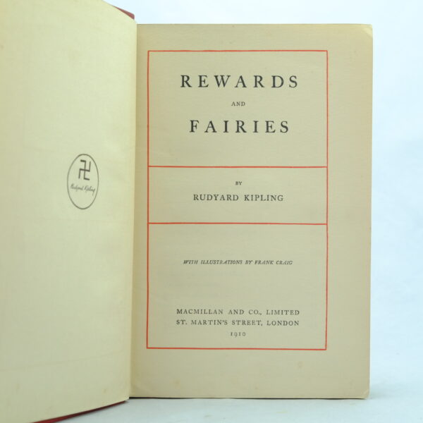 Rewards And Fairies 1st by Rudyard Kipling