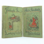 Alice in Wonderland and Through the Looking Glass 1st People's editions by Lewis Carroll