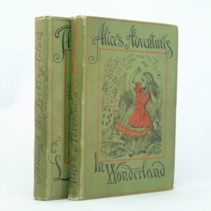 Alice in Wonderland and Through the Looking Glass 1st People's editions by Lewis Carroll