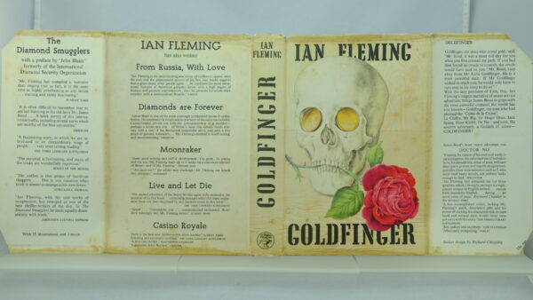 Goldfinger 1st edition 1st state by Ian Fleming signed