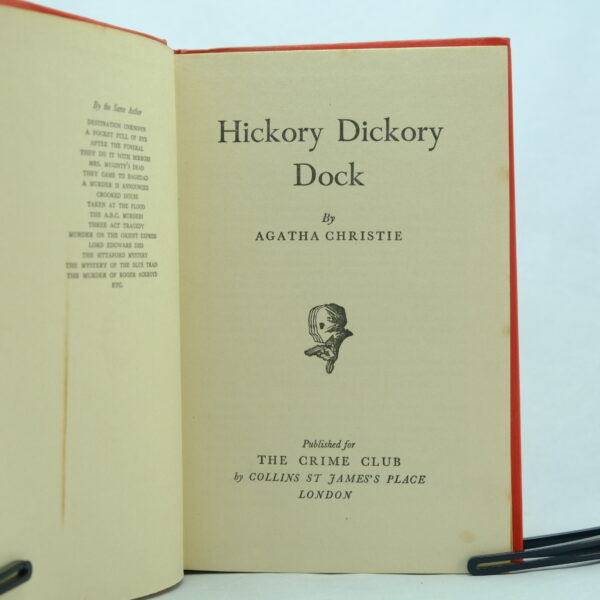 Hickory Dickory Dock 1st edition by Agatha Christie