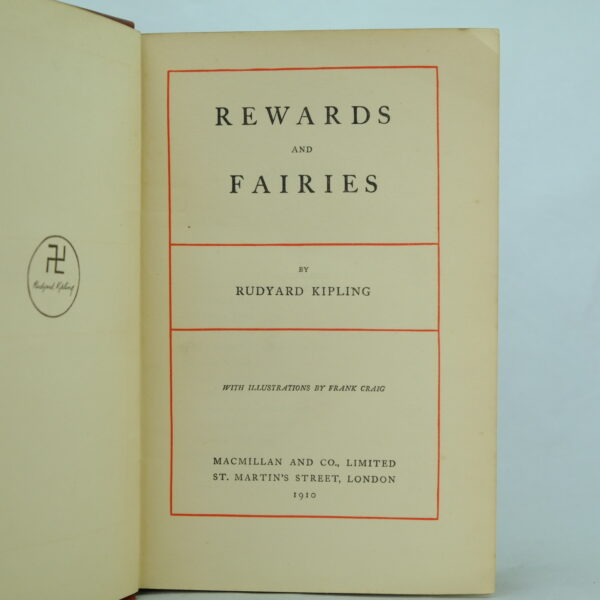 Rewards and Fairies 1st edition by Rudyard Kipling