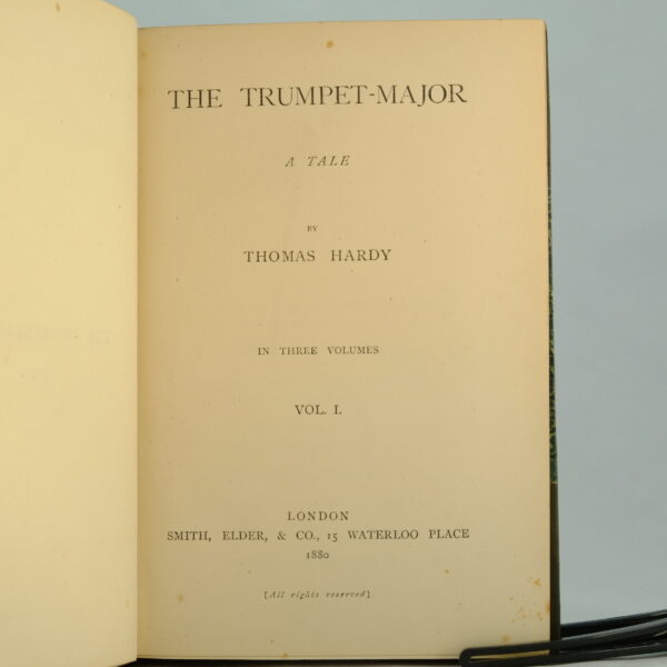 The Trumpet-Major 1st edition by Thomas Hardy