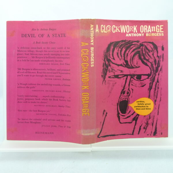 A Clockwork Orange Anthony Burgess 1st DJ