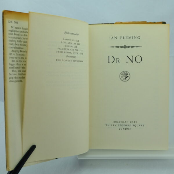 Dr No Ian Fleming 1st DJ