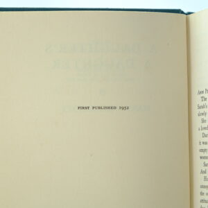 A Daughter's a Daughter by Mary Westmacott (Agatha Christie)