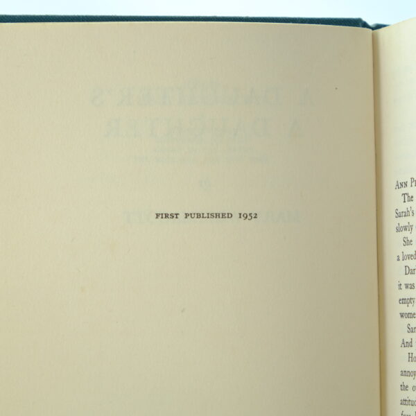A Daughter's a Daughter by Mary Westmacott (Agatha Christie)