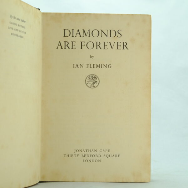 Diamonds are Forever - 1st edition by Ian Fleming