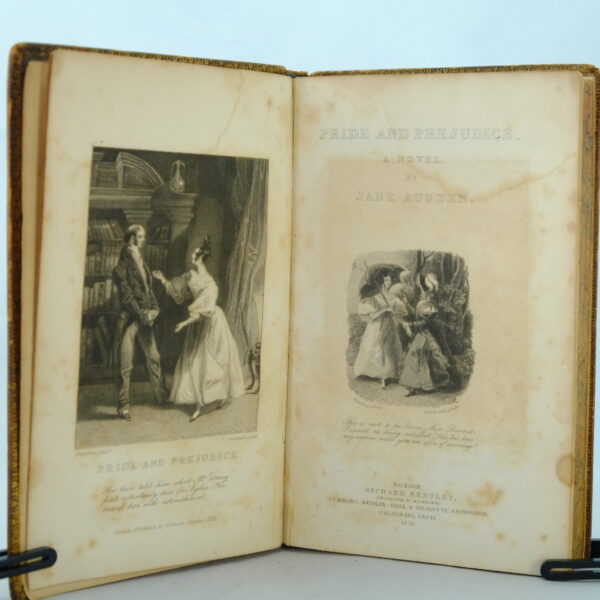 Pride and Prejudice by Jane Austen 1833 Bentley