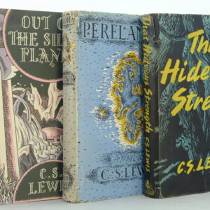 Space Trology by C S Lewis 1st editions - Out of the silent Planet, Perelandra, That Hideous Strength