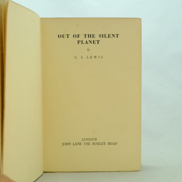Space Trology by C S Lewis 1st editions - Out of the silent Planet, Perelandra, That Hideous Strength
