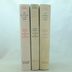 The Lord of the Rings set 3 J R R Tolkien