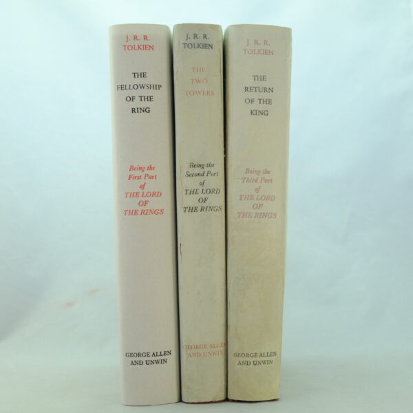 The Lord of the Rings set 3 J R R Tolkien