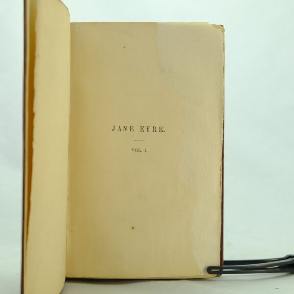 Jane Eyre 3 Vols Charlotte Bronte