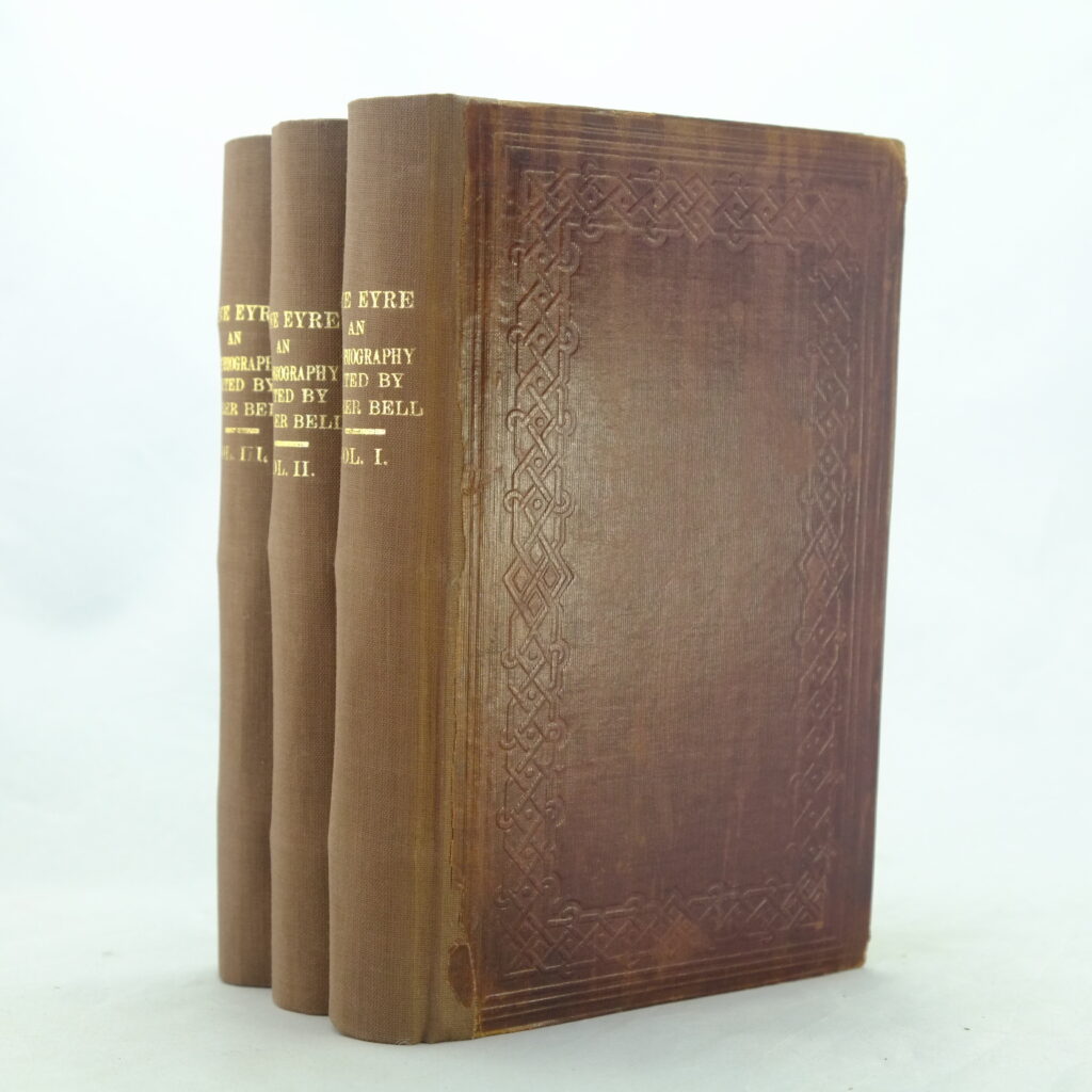 Jane Eyre, edited by Currer Bell (Charlotte Brontë)