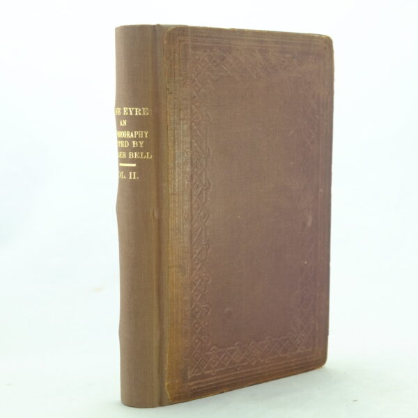 Jane Eyre 3 Vols Charlotte Bronte